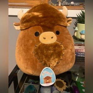 Wilfred Bison Squishmallow Plush With Defect